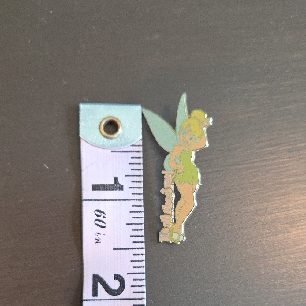 Disney Tinker Bell Gold-Tone Pin - Picture 5 of 5